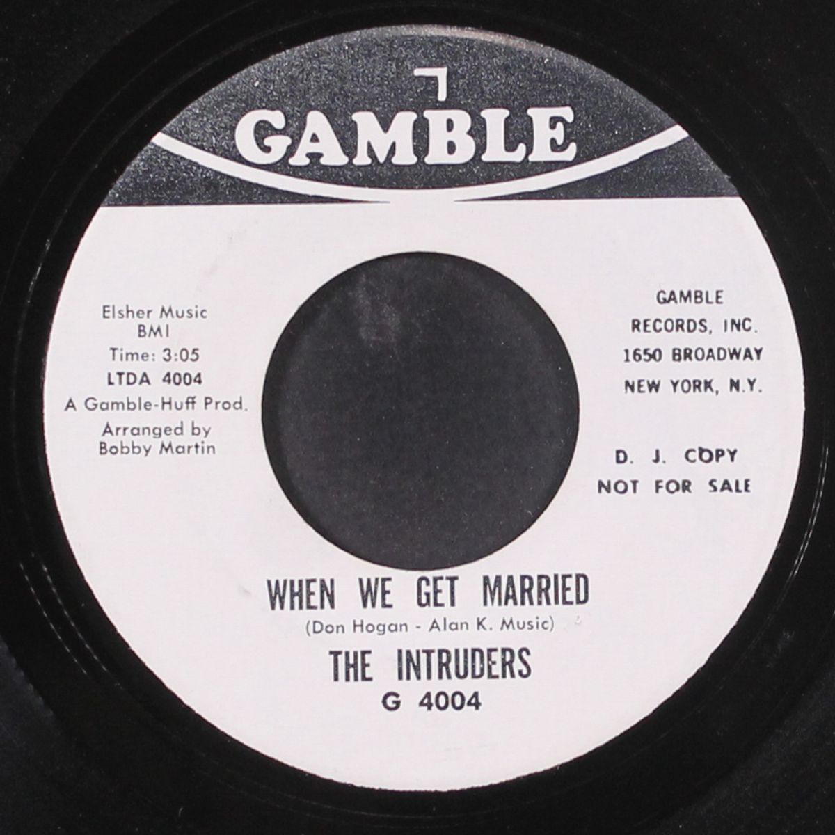 when we get married by INTRUDERS