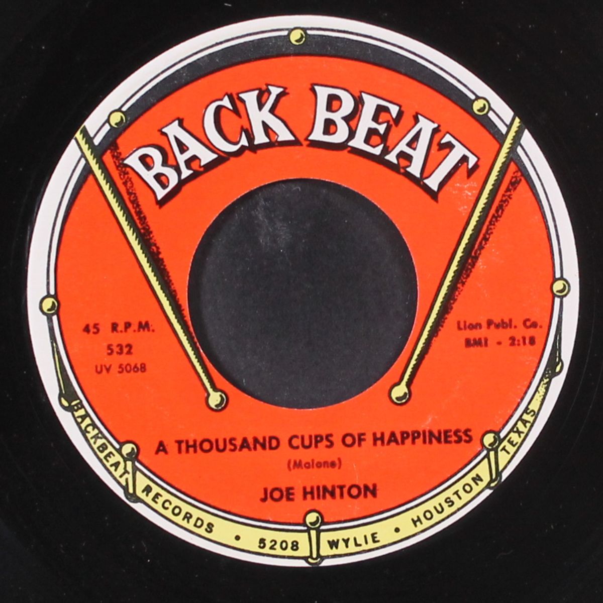 a thousand cups of happiness / if you love me by JOE HINTON