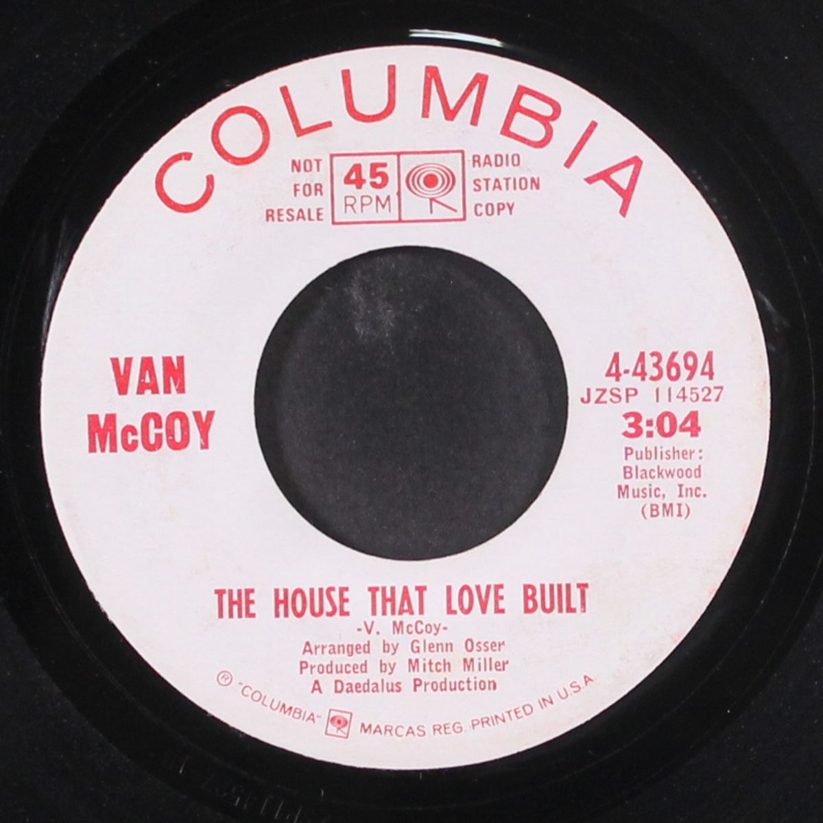 i will wait for you / the house that love built by VAN MCCOY