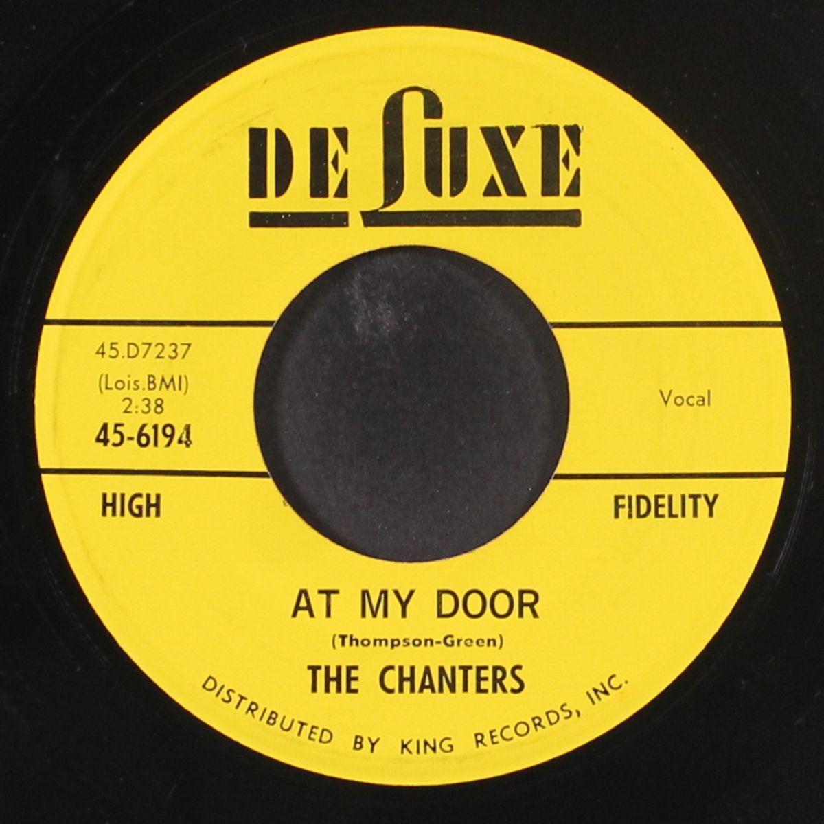 at my door / my my darling by CHANTERS