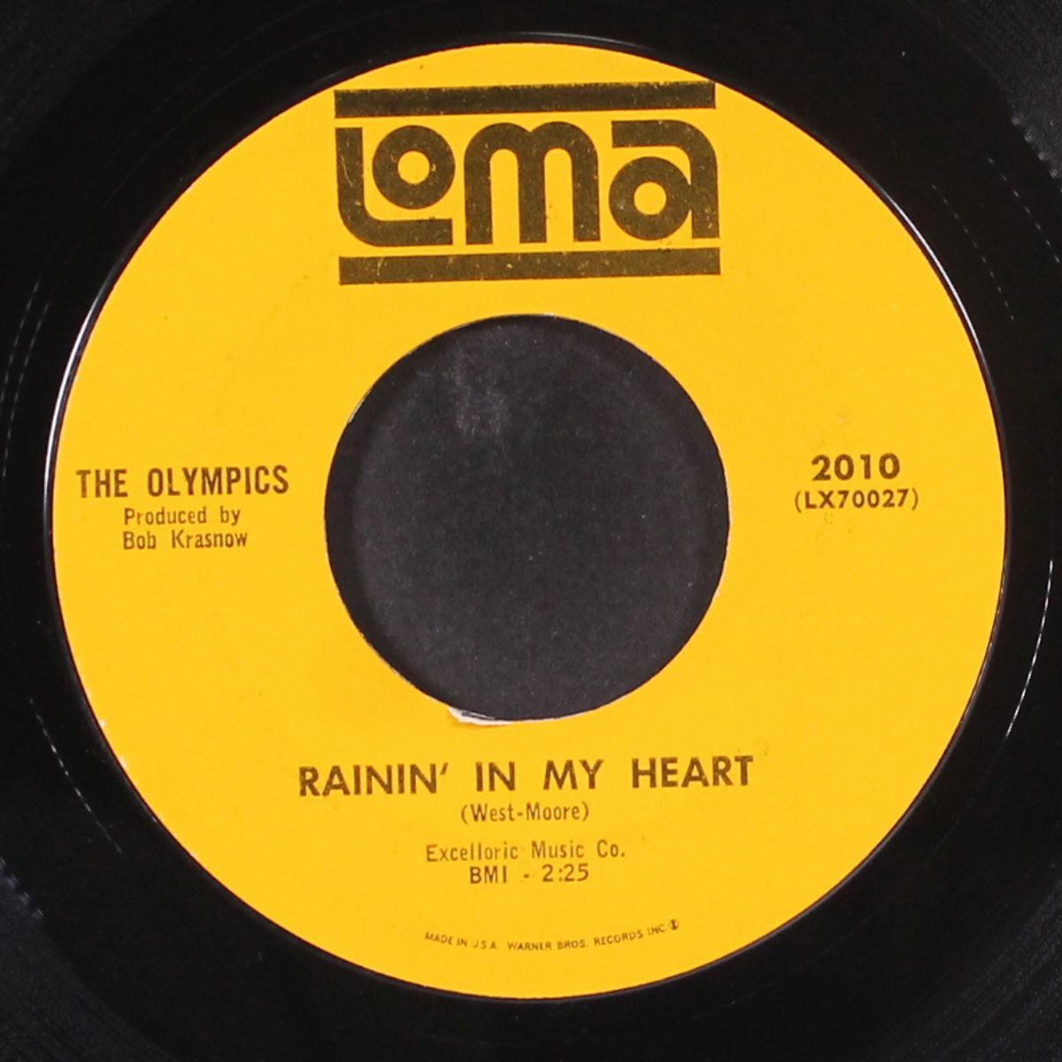 i'm comin' home / rainin' in my heart by OLYMPICS