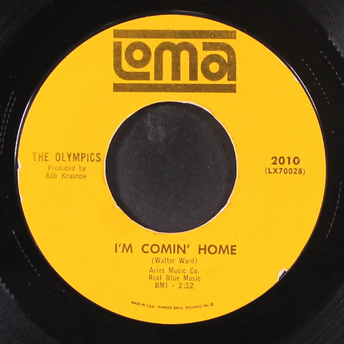 i'm comin' home / rainin' in my heart by OLYMPICS