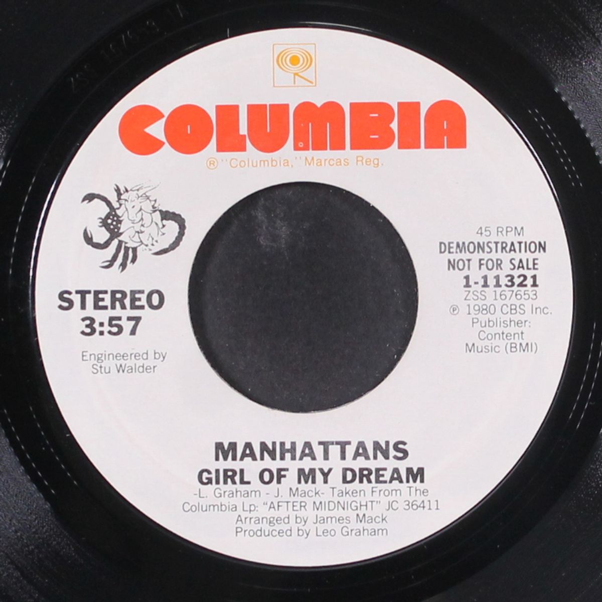 girl of my dream / same by MANHATTANS