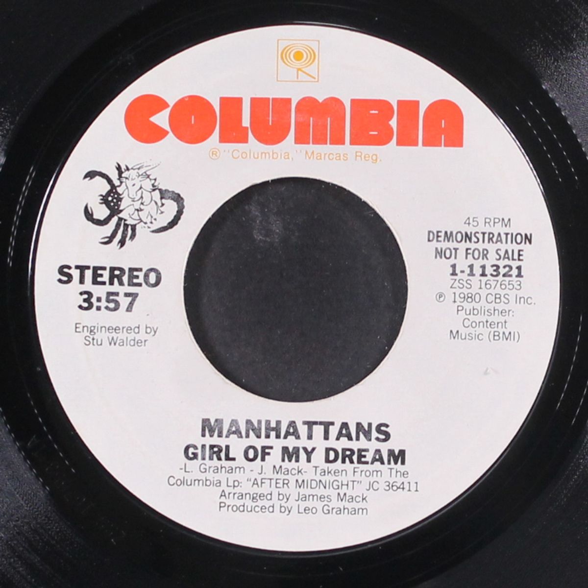 girl of my dream / same by MANHATTANS