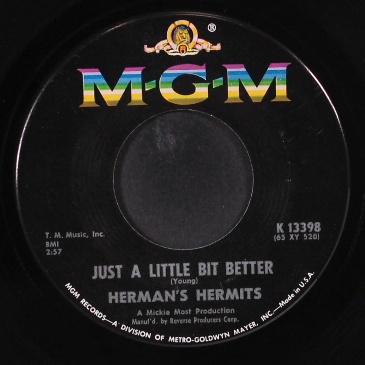 just a little bit better / sea cruise by HERMAN'S HERMITS