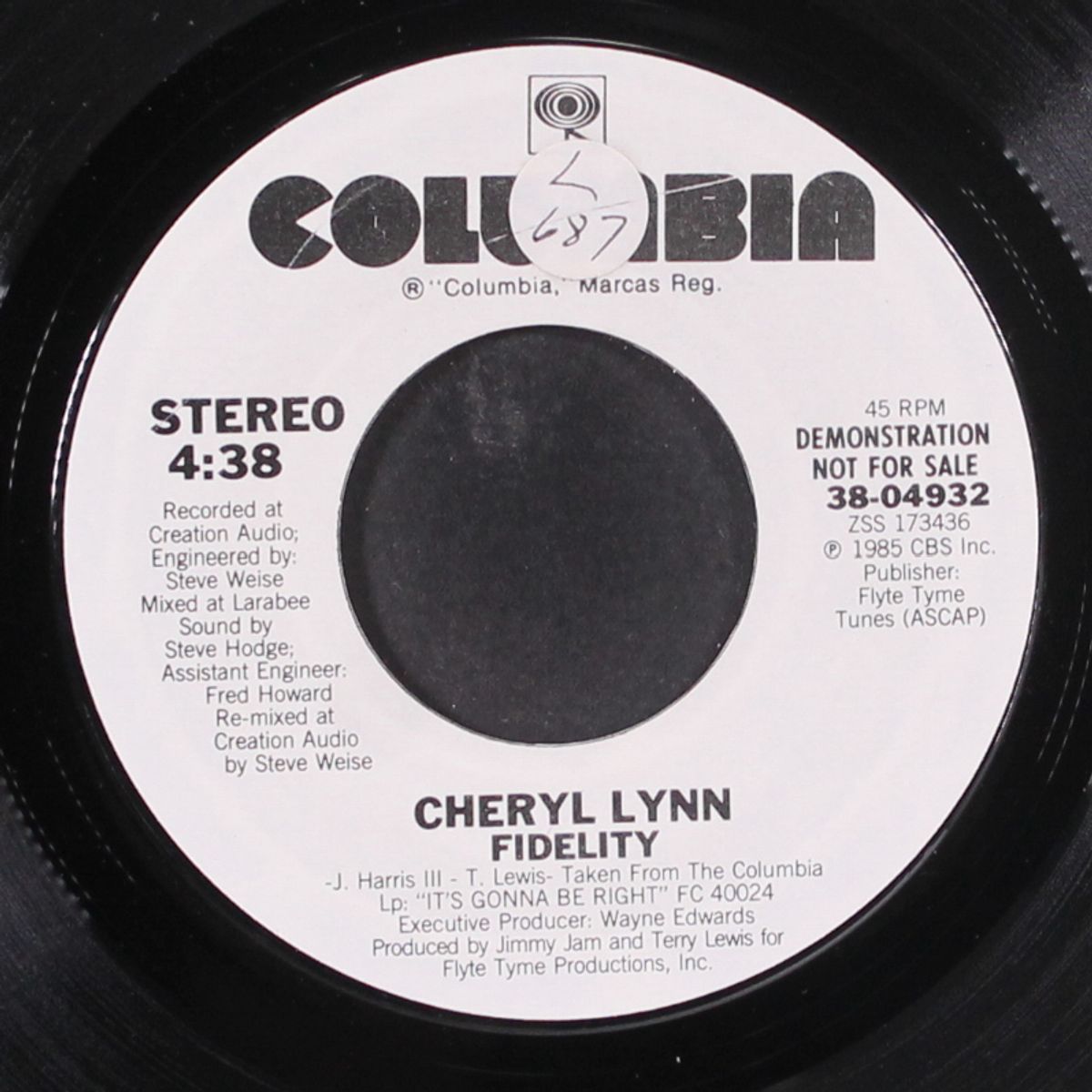 fidelity / same by CHERYL LYNN