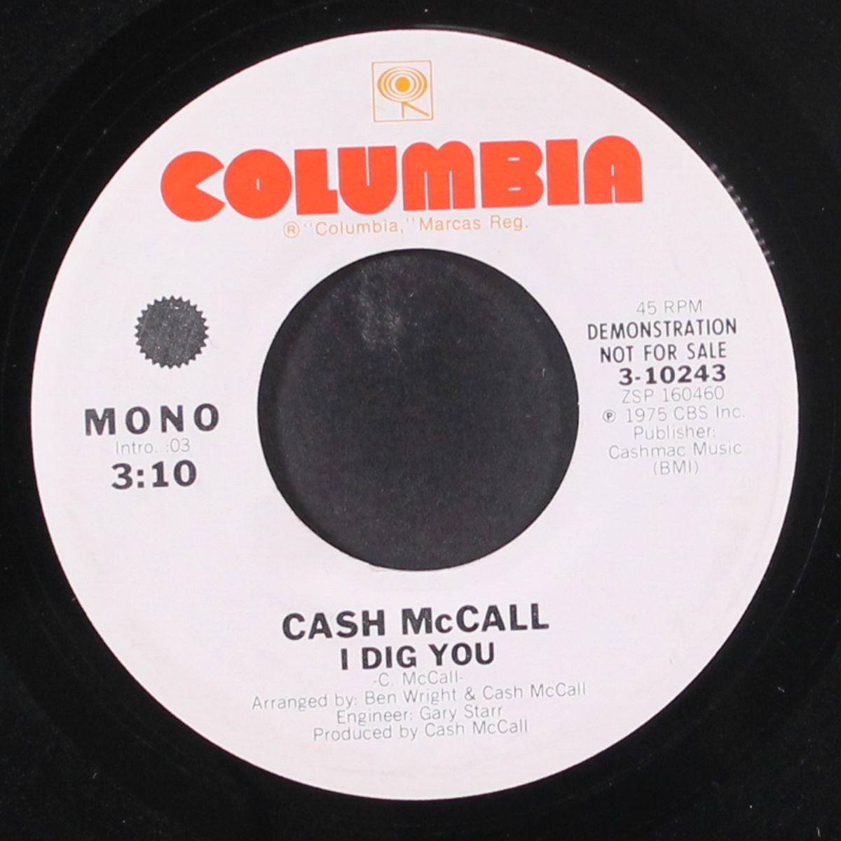 i dig you / mono by CASH MCCALL