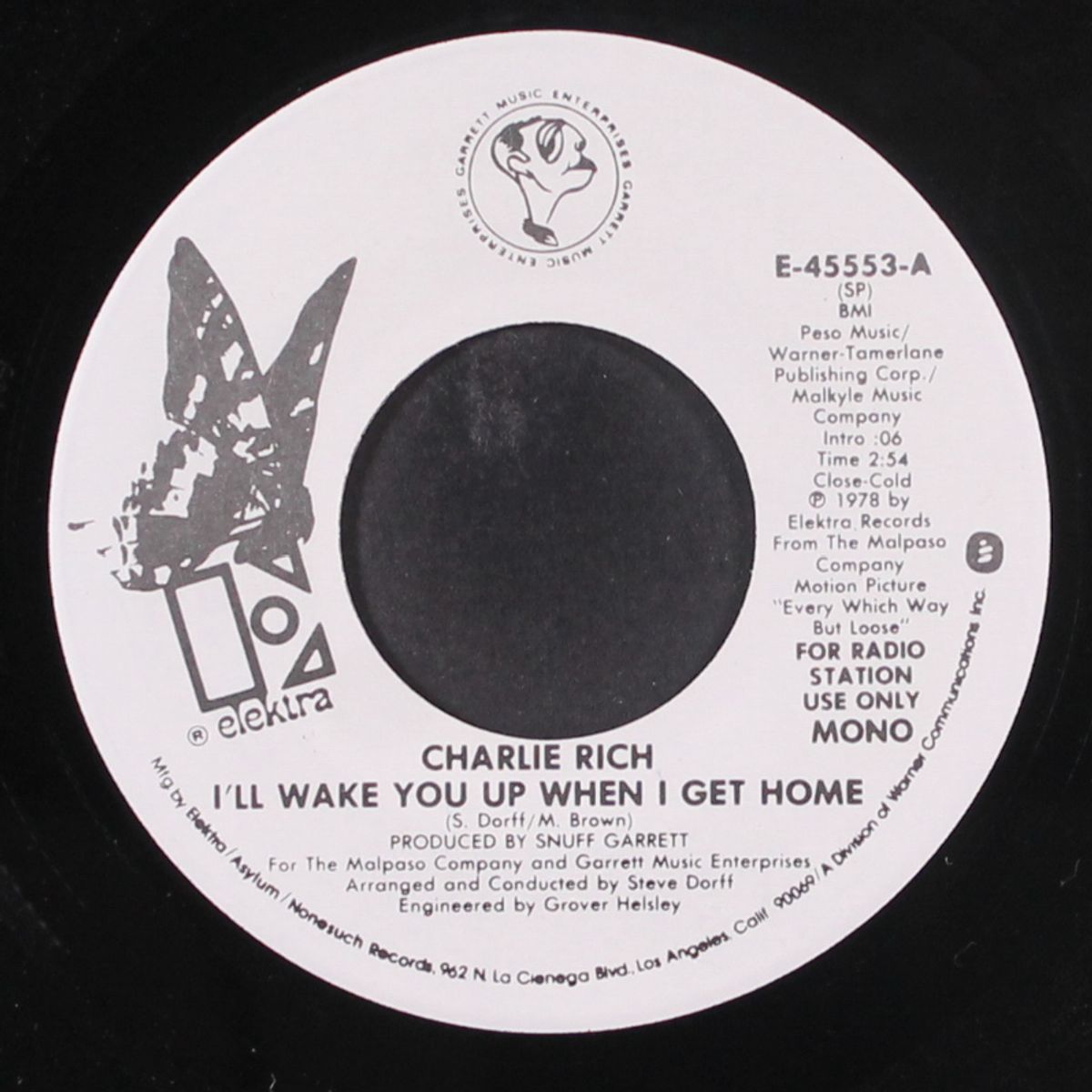 i'll wake you up when i get home / same by CHARLIE RICH