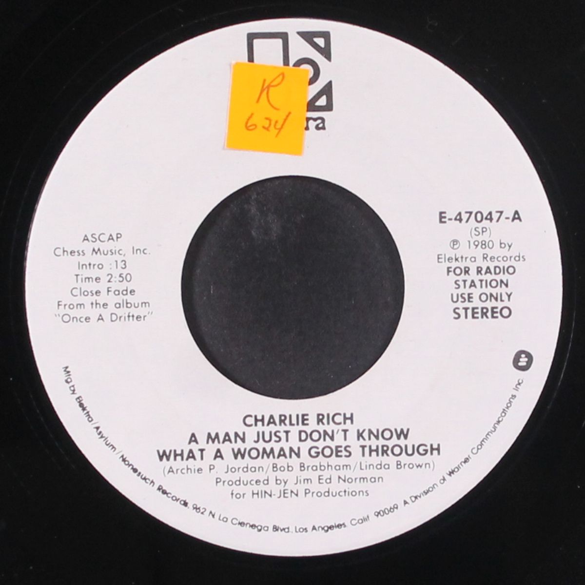 a man just don't know what a woman goes through by CHARLIE RICH