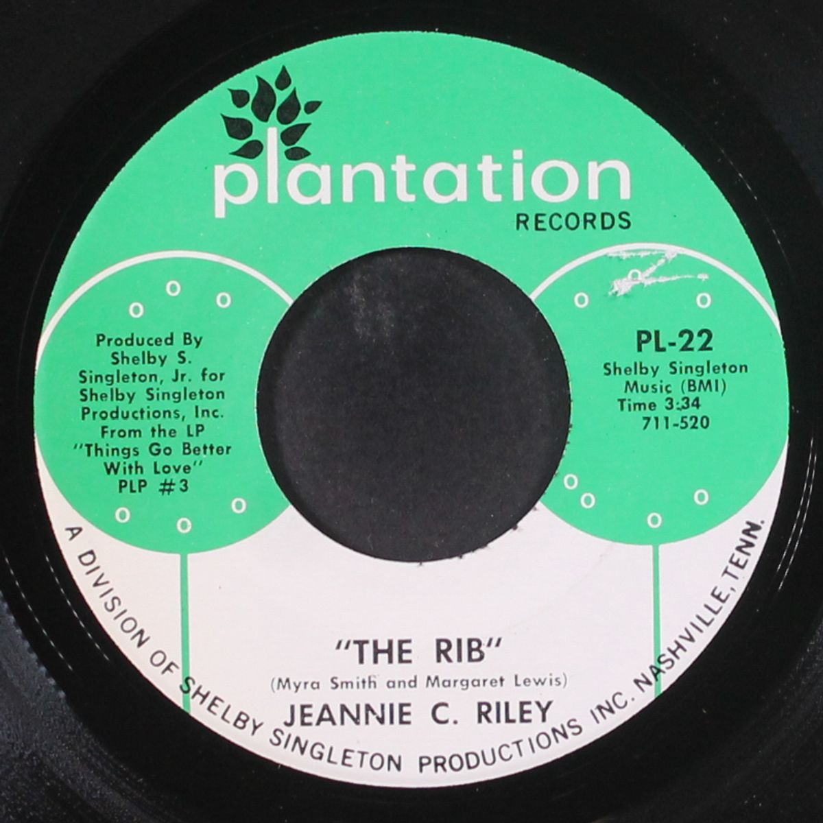 the rib / i'm the woman by JEANNIE C. RILEY