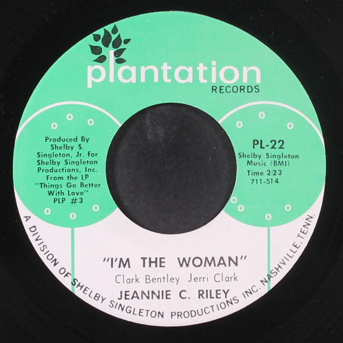 the rib / i'm the woman by JEANNIE C. RILEY