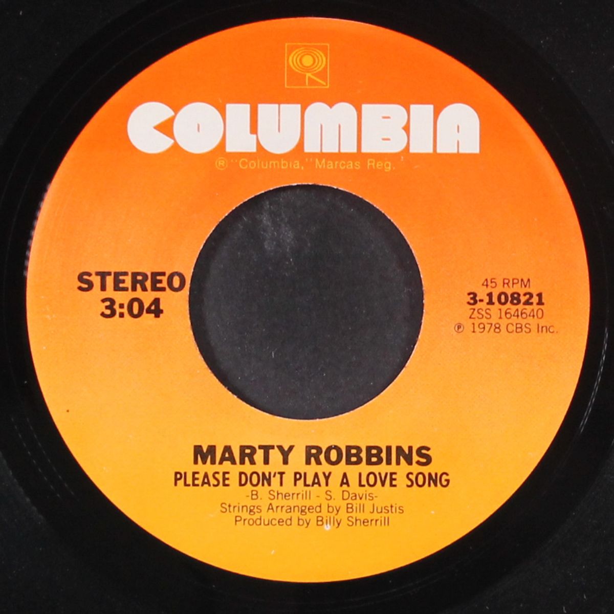 please don't play a love song / jenny by MARTY ROBBINS