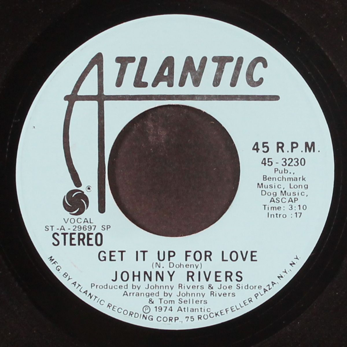 get it up for love / john lee hooker '74 by JOHNNY RIVERS