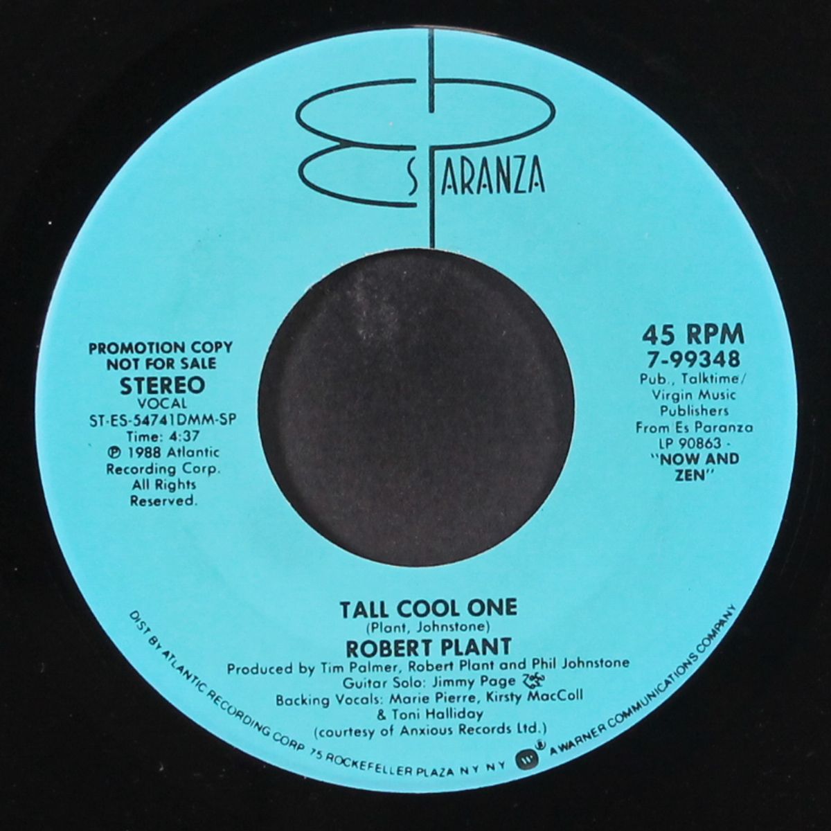 tall cool one / same by ROBERT PLANT