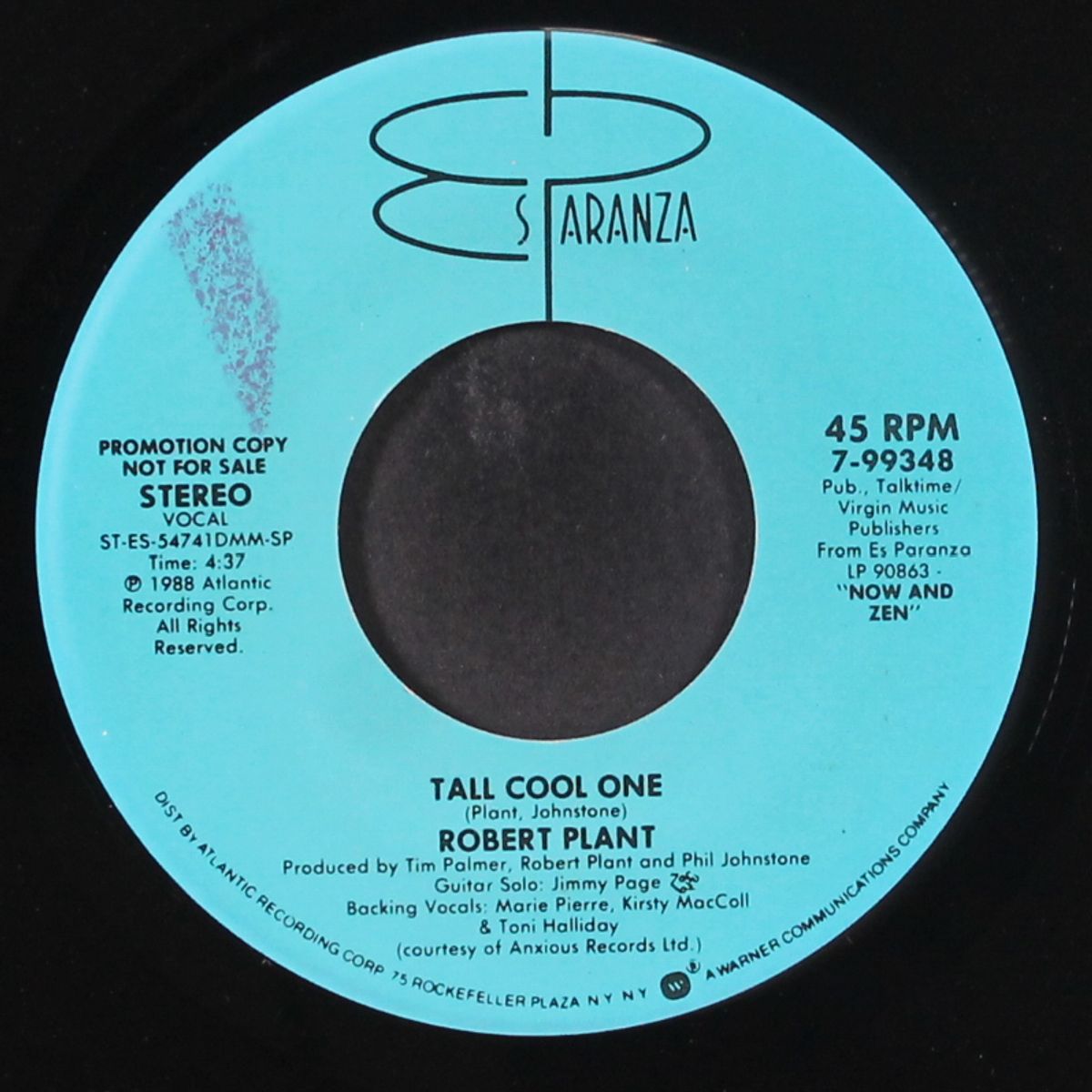 tall cool one / same by ROBERT PLANT