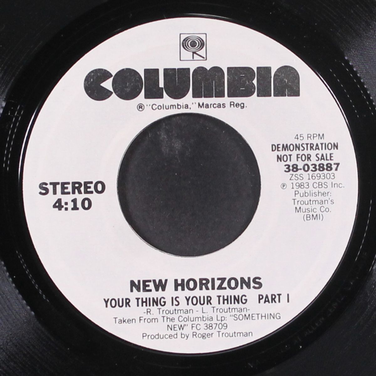 your thing is your thing, part 1 / same by NEW HORIZONS