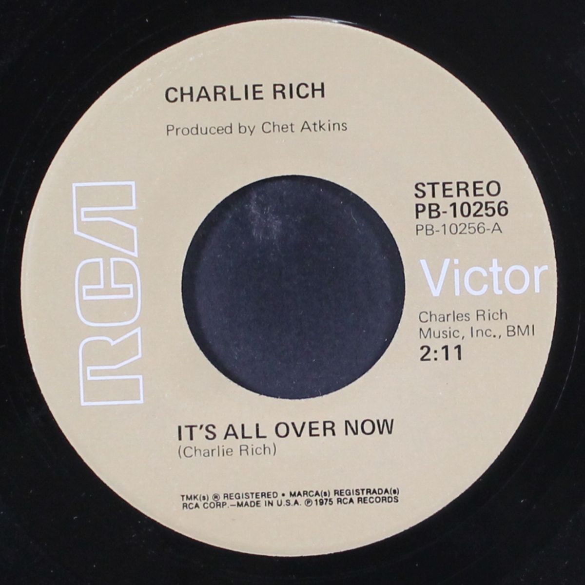 it's all over now by CHARLIE RICH