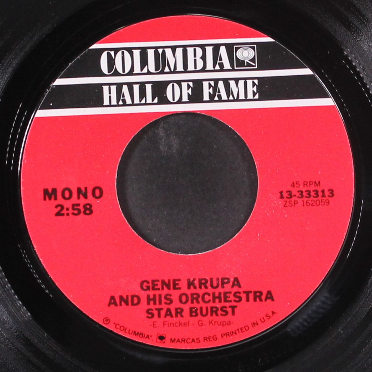 star burst / drummin' man by GENE KRUPA & HIS ORCHESTRA