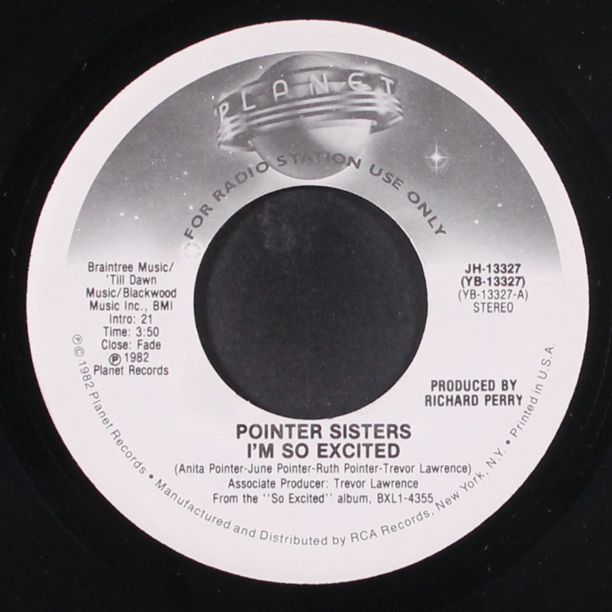 i'm so excited / mono by POINTER SISTERS