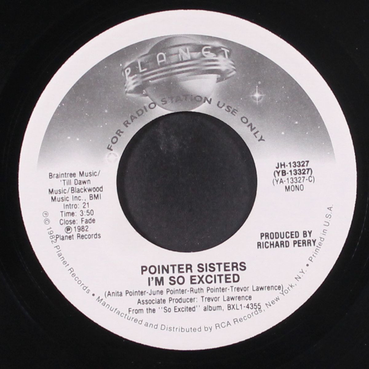 i'm so excited / mono by POINTER SISTERS