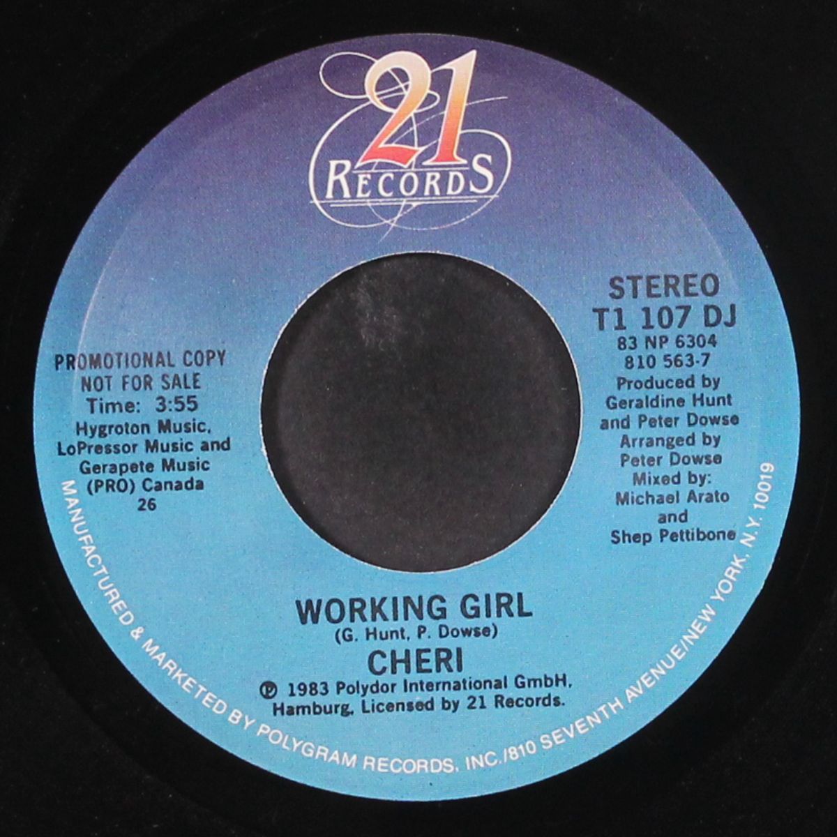 working girl / same by CHERI