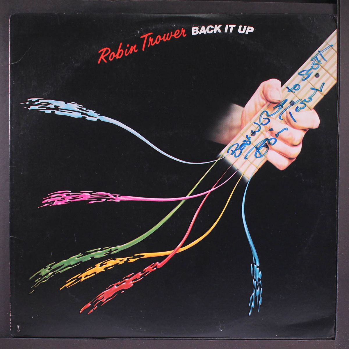 back it up by ROBIN TROWER
