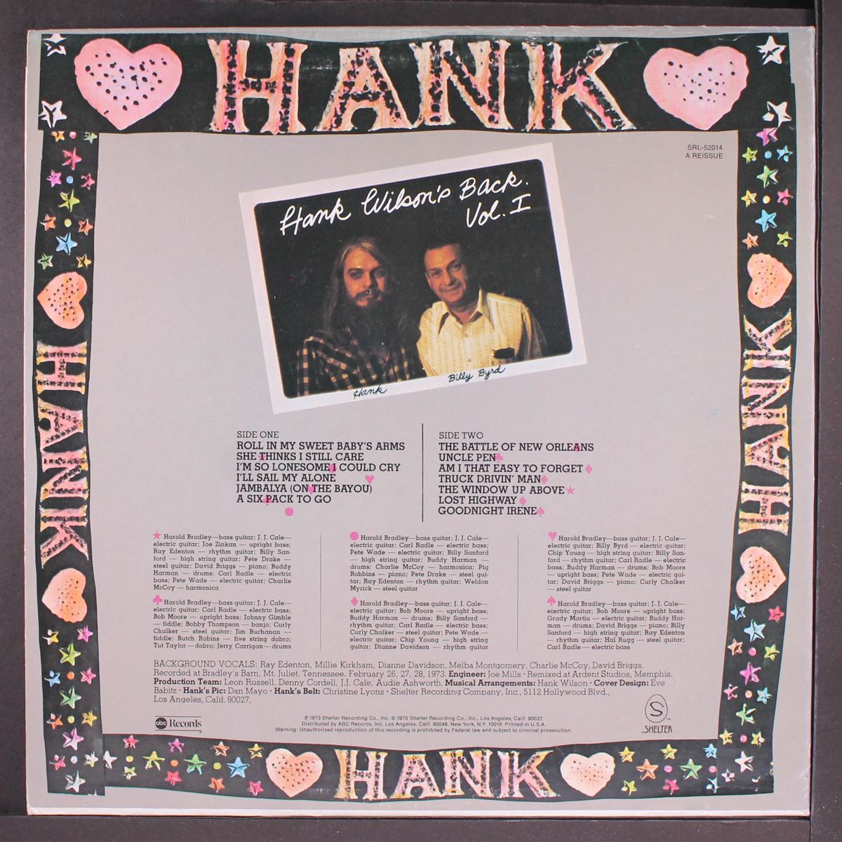hank wilson's back, vol. 1 by LEON RUSSELL