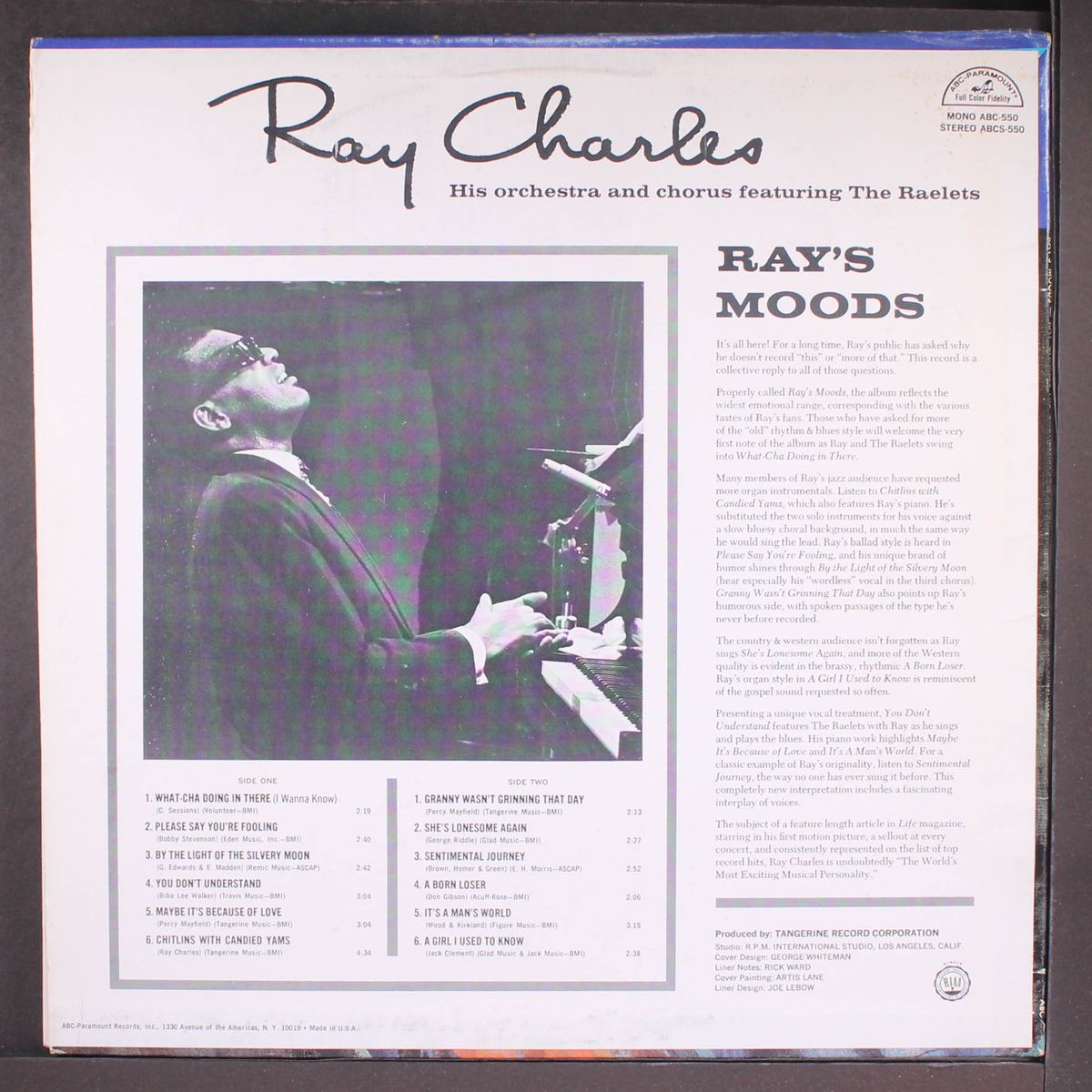 ray's moods by RAY CHARLES