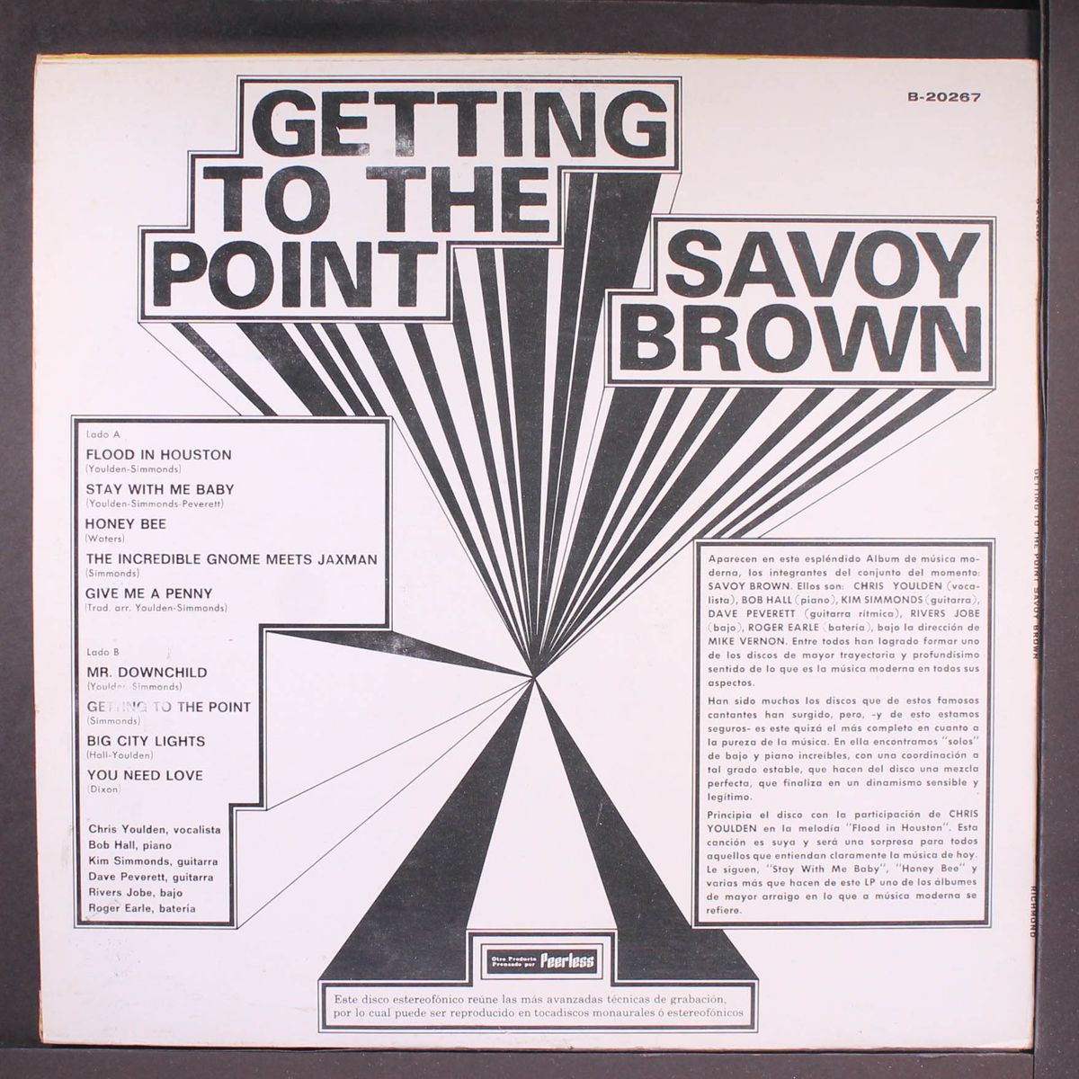 getting to the point by SAVOY BROWN