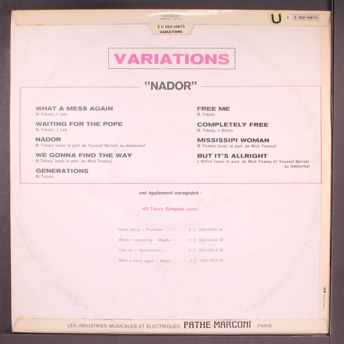 nador by VARIATIONS