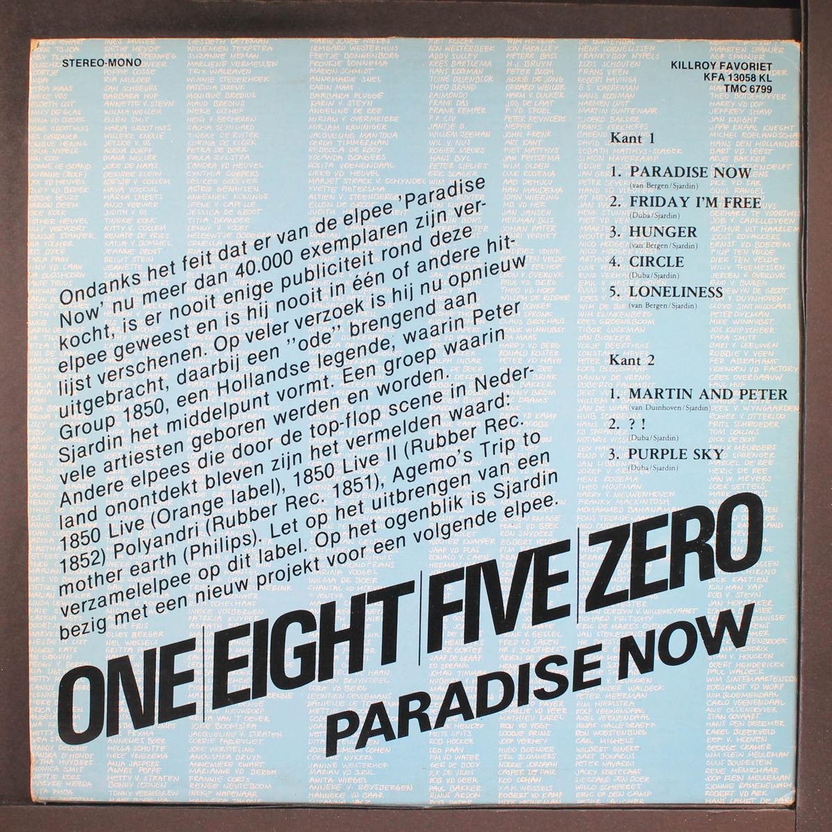 paradise now by GROUP 1850