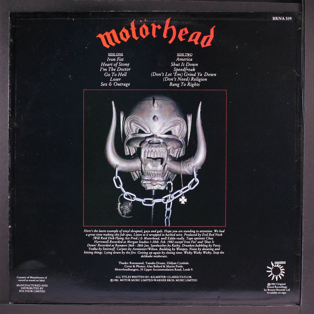 iron fist by MOTORHEAD