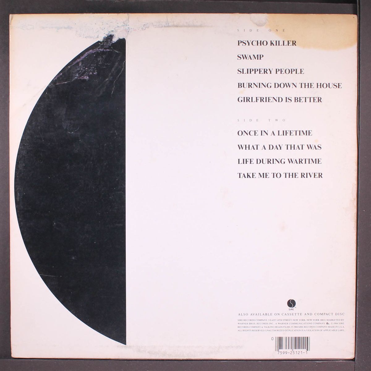 stop making sense by TALKING HEADS