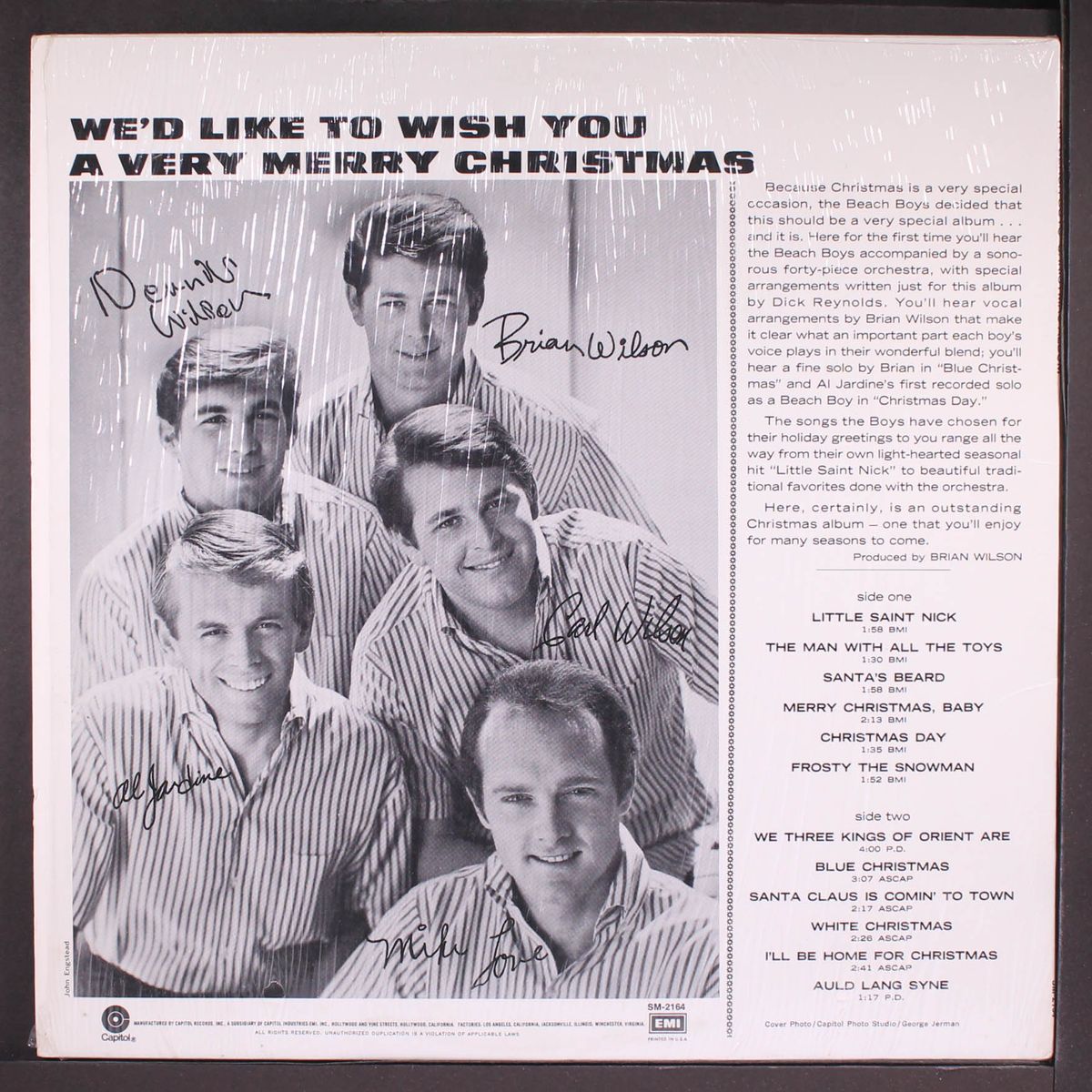 christmas album by BEACH BOYS