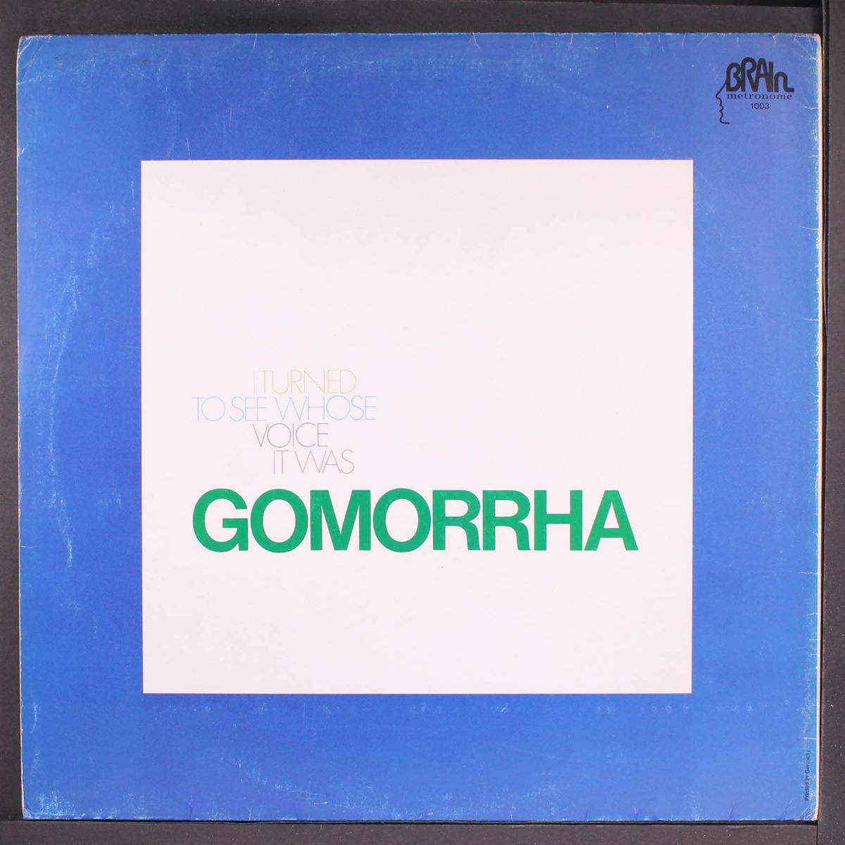 i turned to see whose voice it was by GOMORRHA
