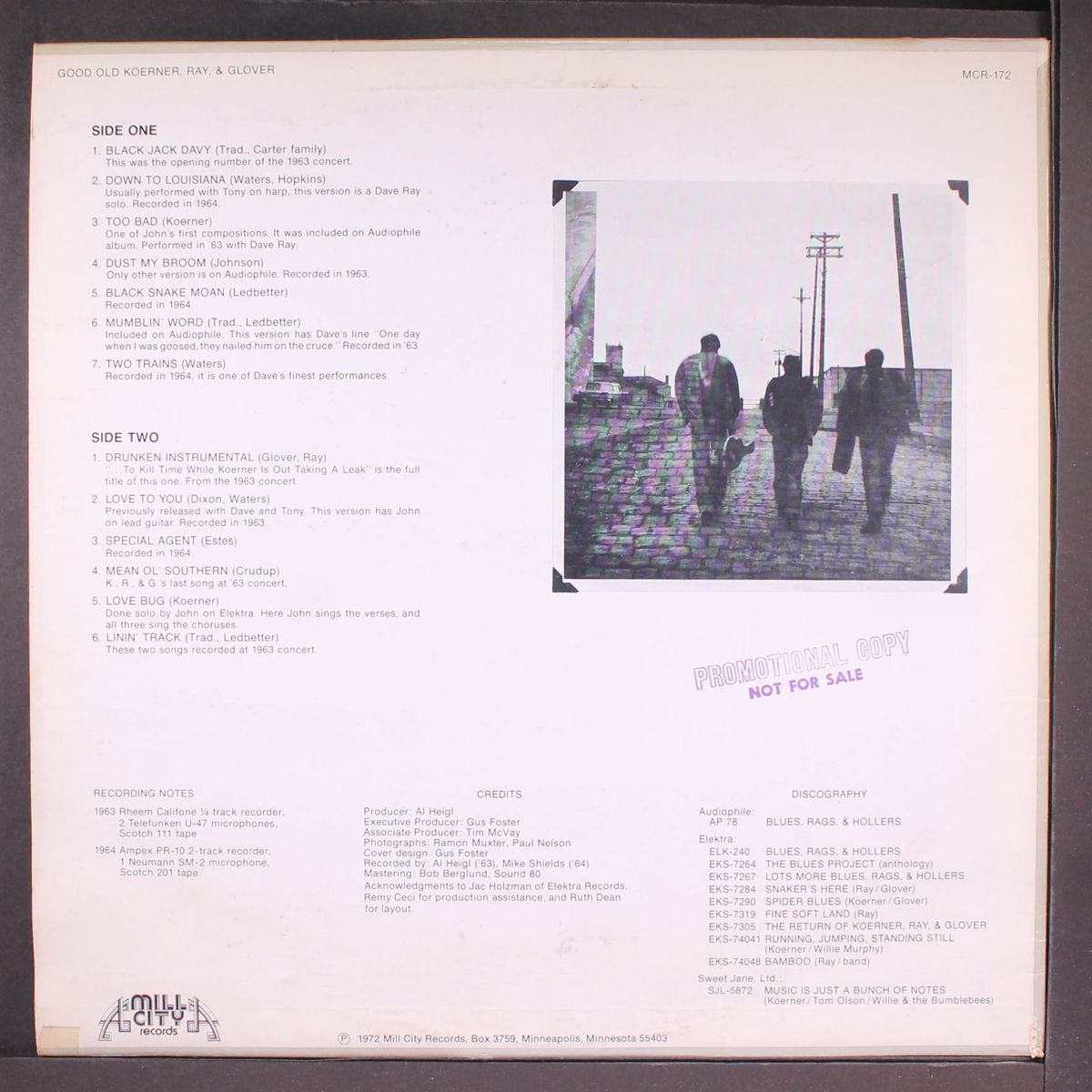 good old koerner, ray & glover by KOERNER, RAY & GLOVER