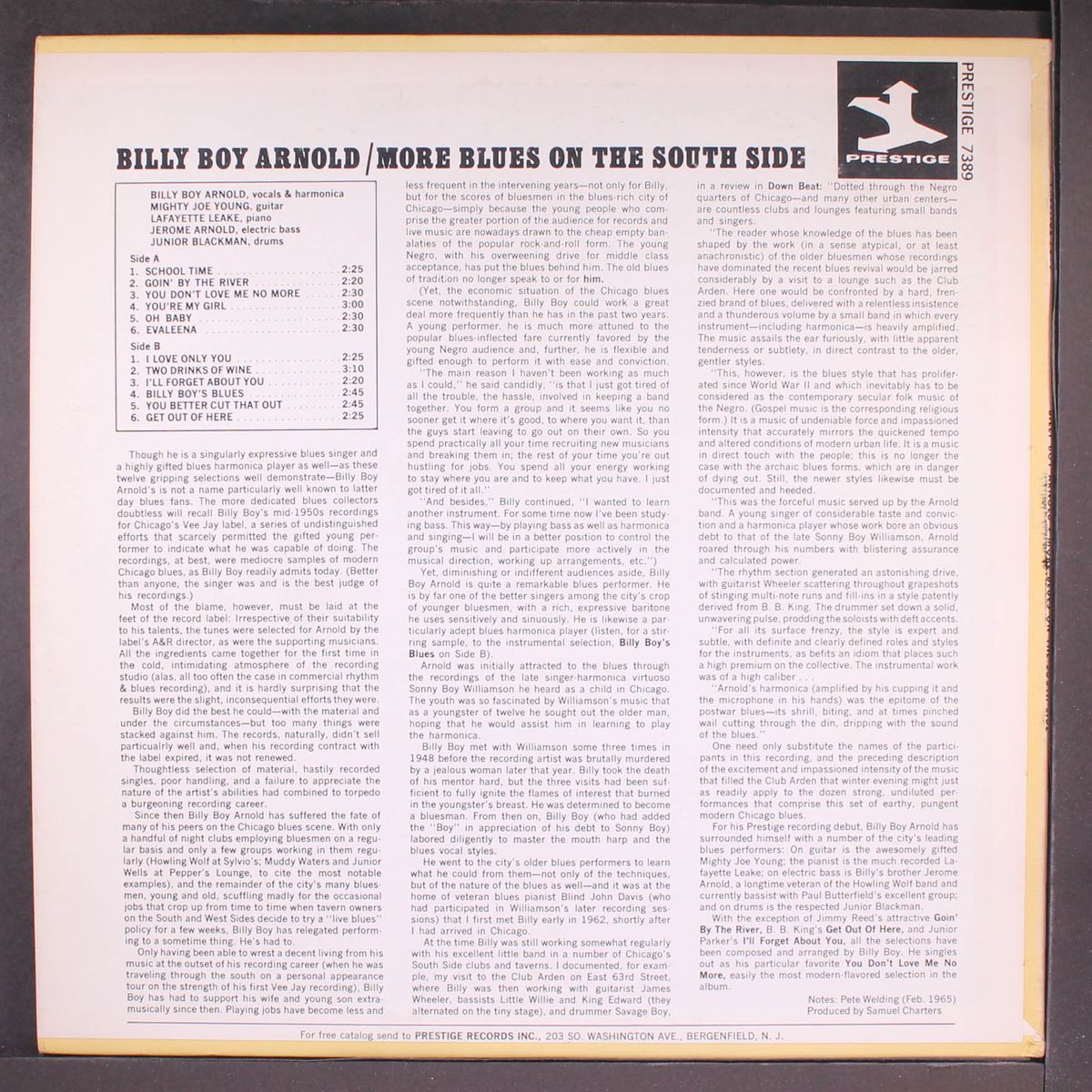 more blues on the south side by BILLY BOY ARNOLD