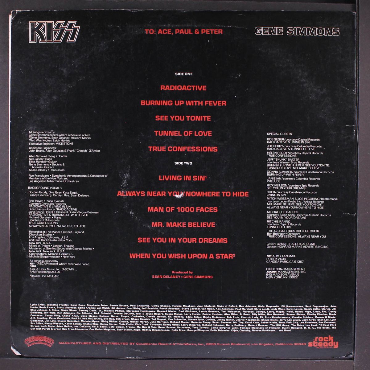 gene simmons by KISS