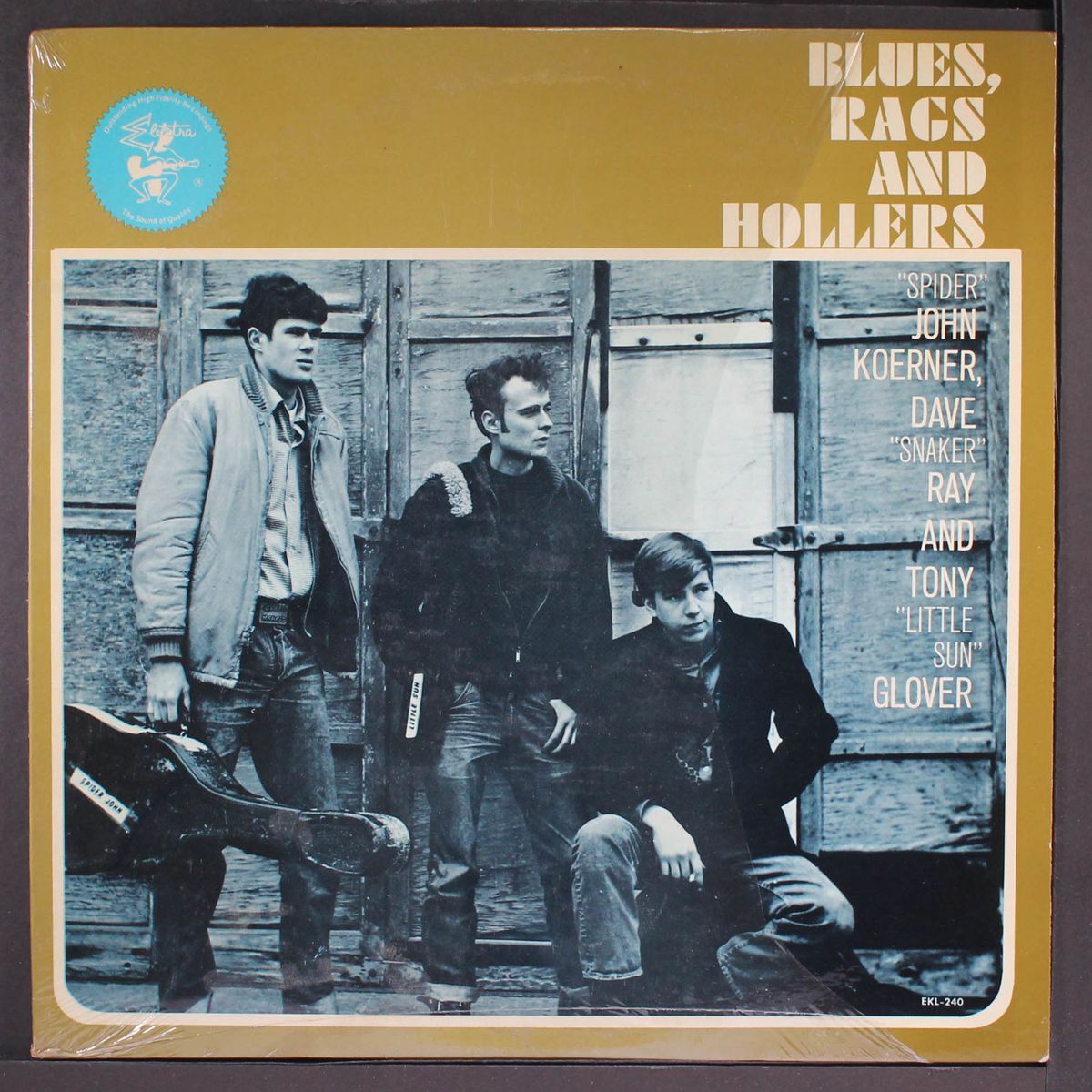 blues, rags and hollers by KOERNER, RAY AND GLOVER