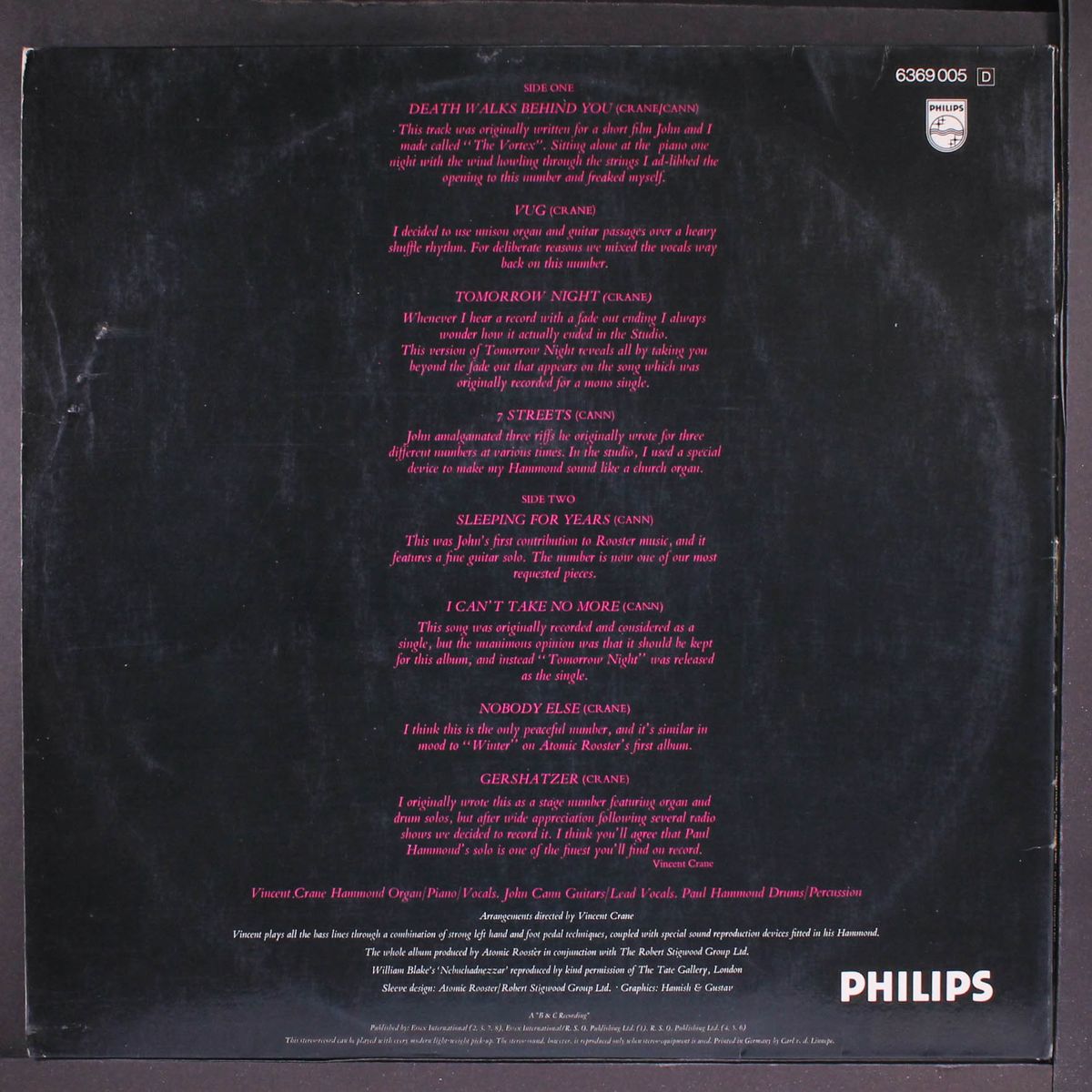 death walks behind you by ATOMIC ROOSTER