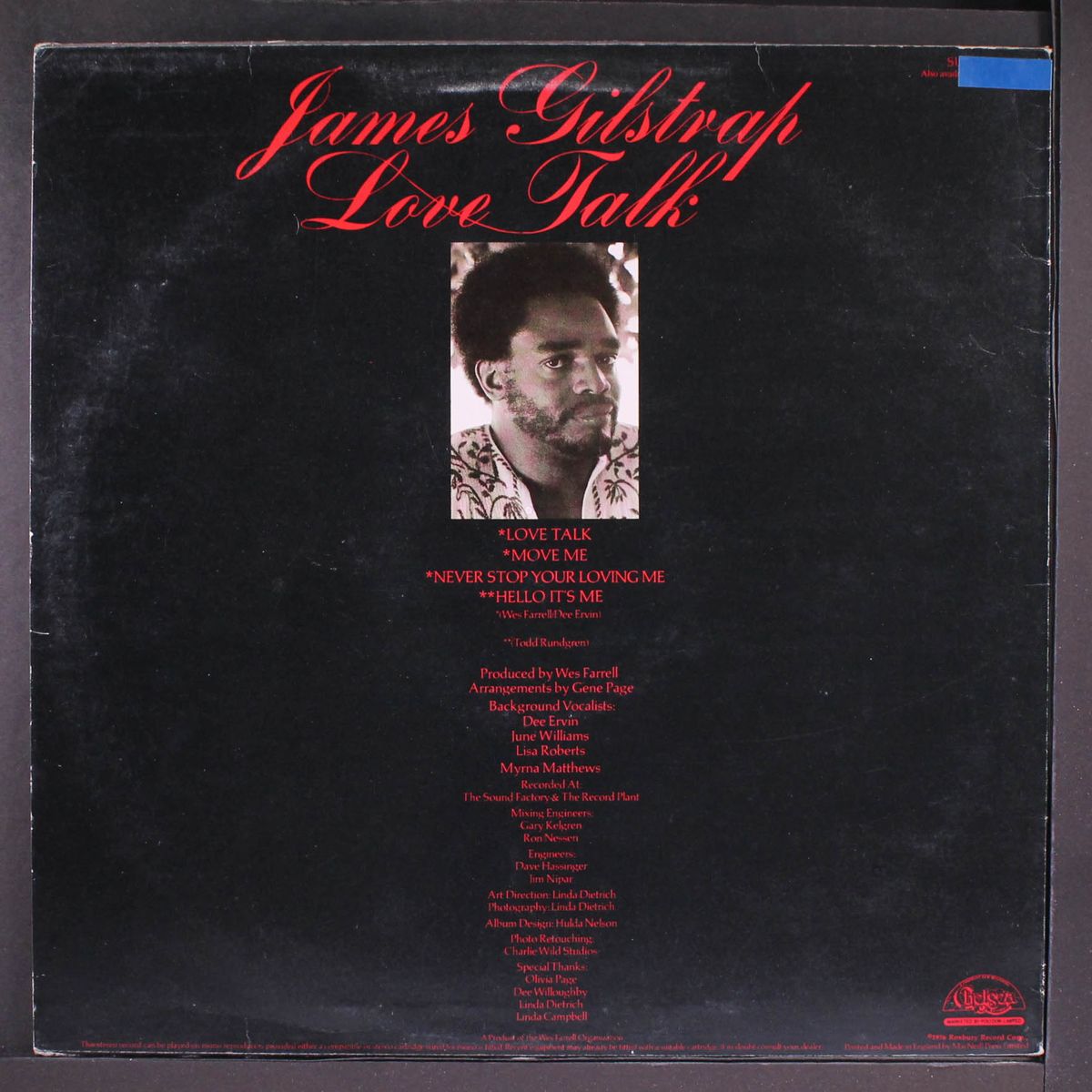 love talk by JAMES GILSTRAP