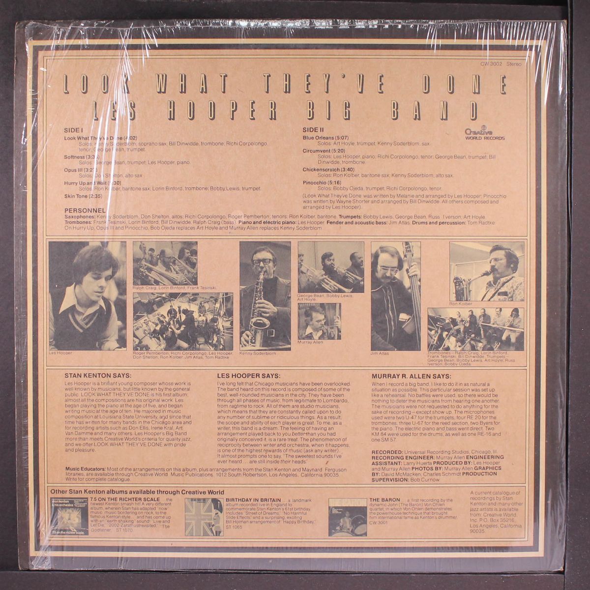 look what they've done by LES HOOPER BIG BAND