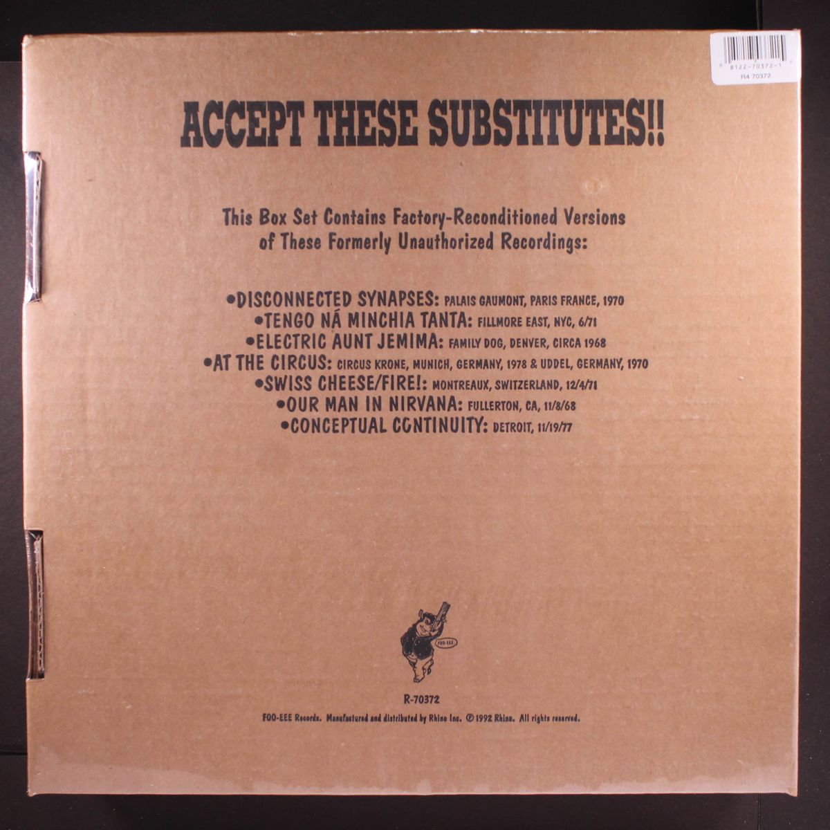 beat the boots #2 by FRANK ZAPPA