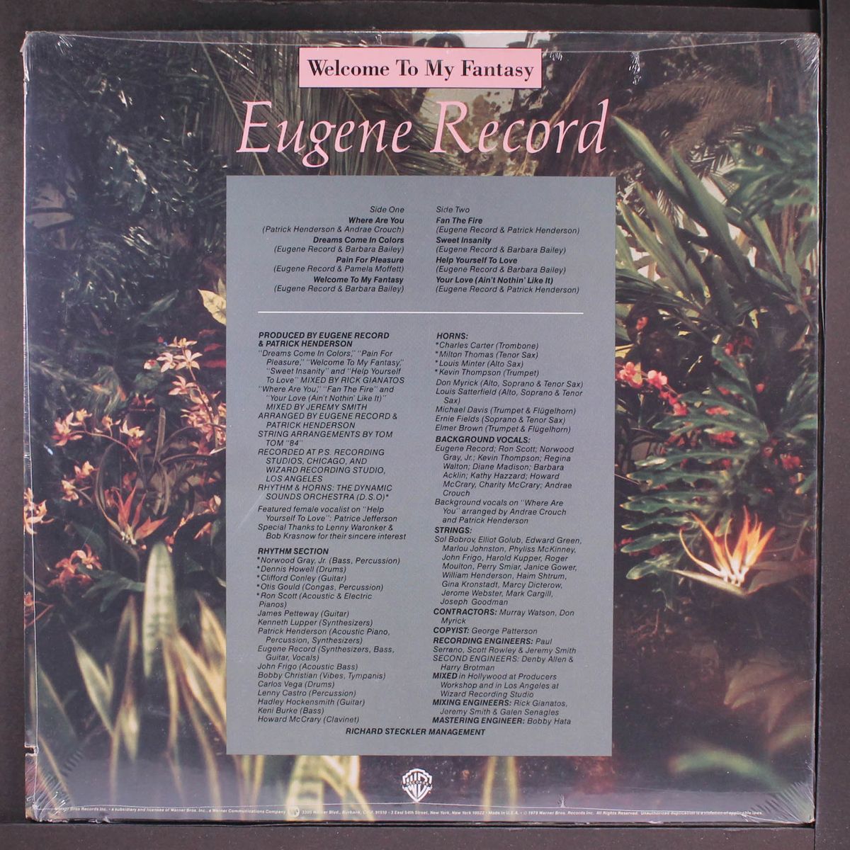 welcome to my fantasy by EUGENE RECORD