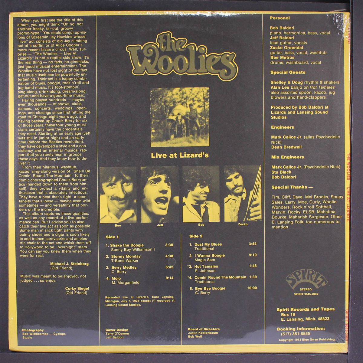 live at lizard's by WOOLIES