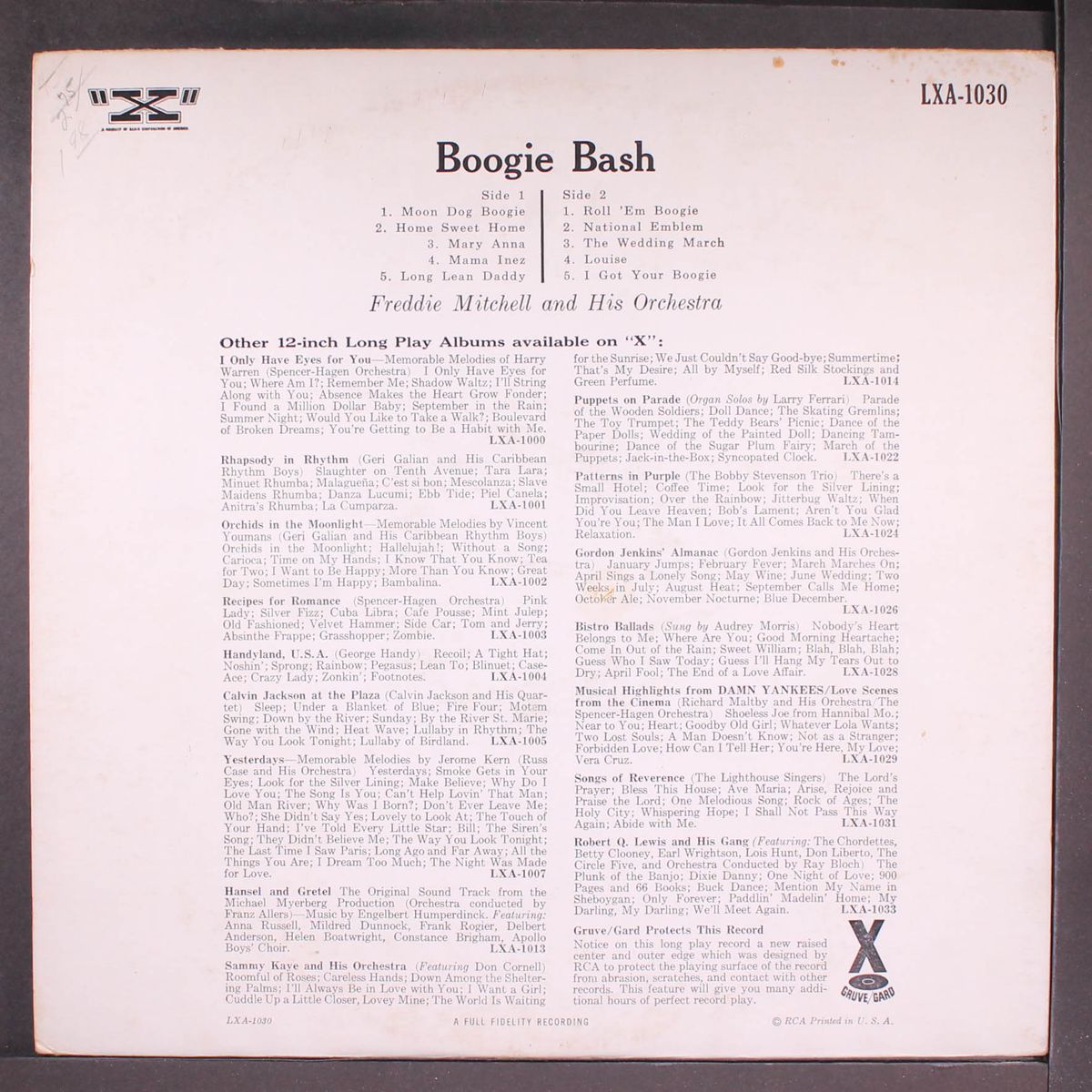 boogie bash by FREDDIE MITCHELL