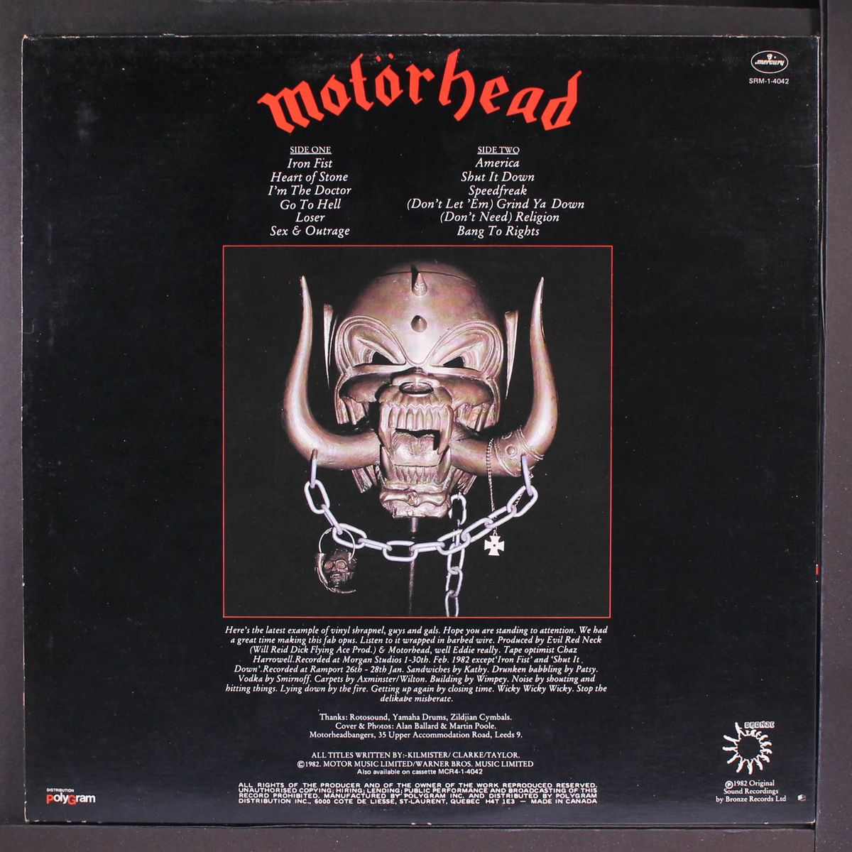 iron fist by MOTORHEAD