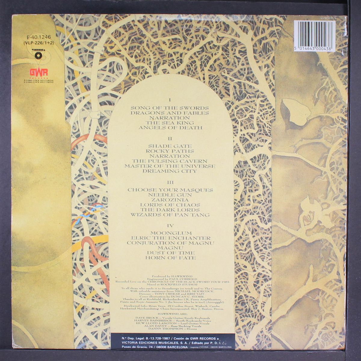 live chronicles by HAWKWIND