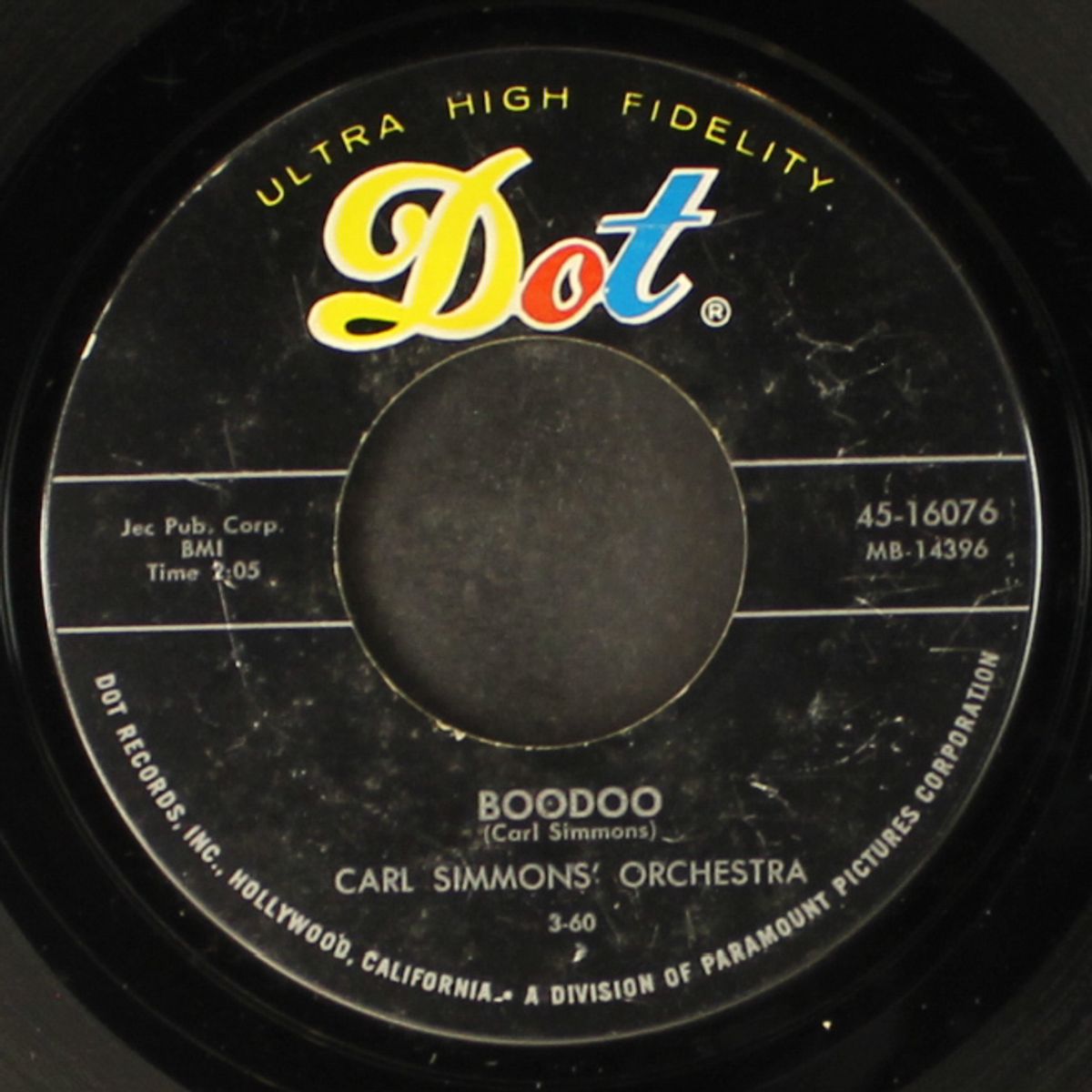 prowlin' / boodoo by CARL SIMMONS