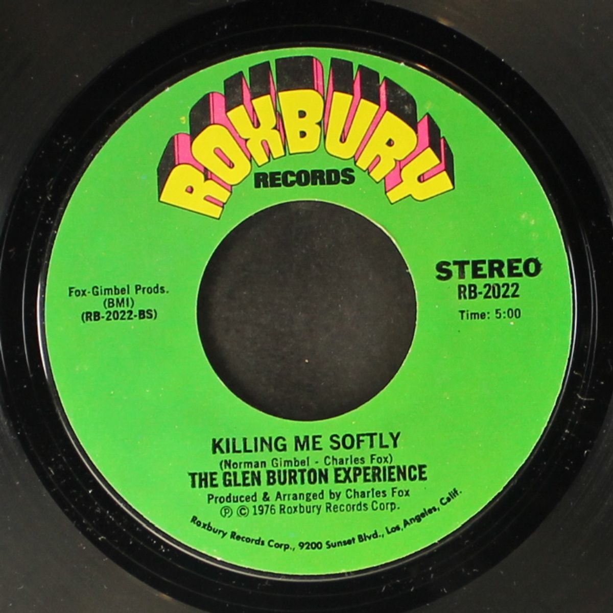 killing me softly / short by GLEN BURTON EXPERIENCE